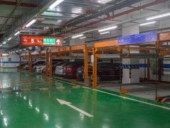 揚州國際食品城二期地下車庫環(huán)氧砂漿完工