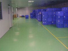 江陰食品公司防腐環氧地坪完工