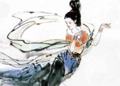 玉女仙子與靈芝草的傳說